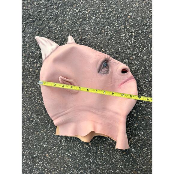 2004 Distortions Unlimited KREM Latex Mask Vintage Alien Mutant Horror Prop RARE - Picture 8 of 10